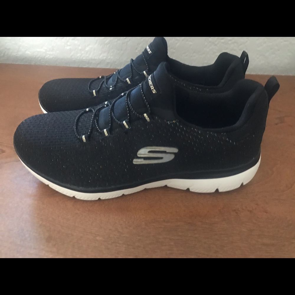 Brand new Skechers slip on memory foam shoes